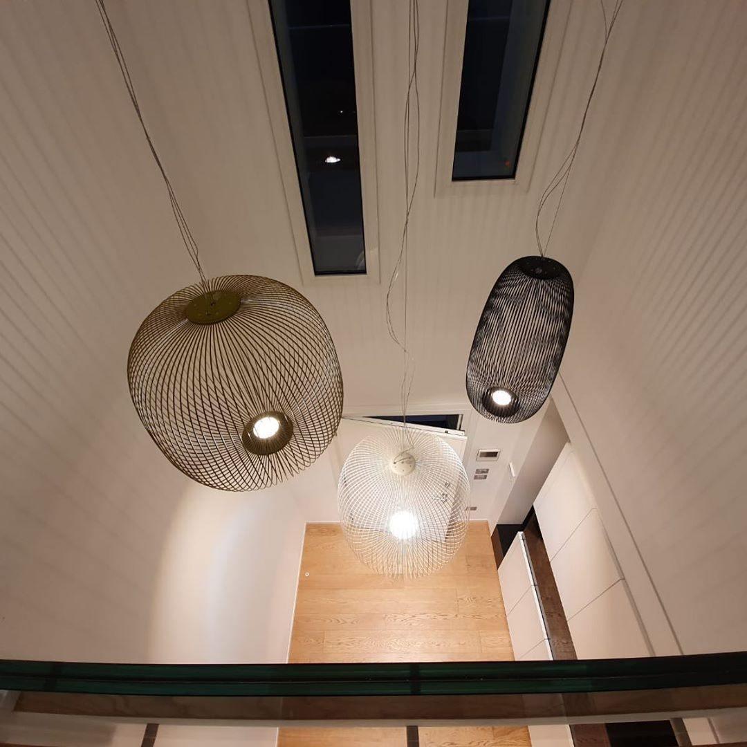 Lumio Lightweight Spokes Cage hanglamp