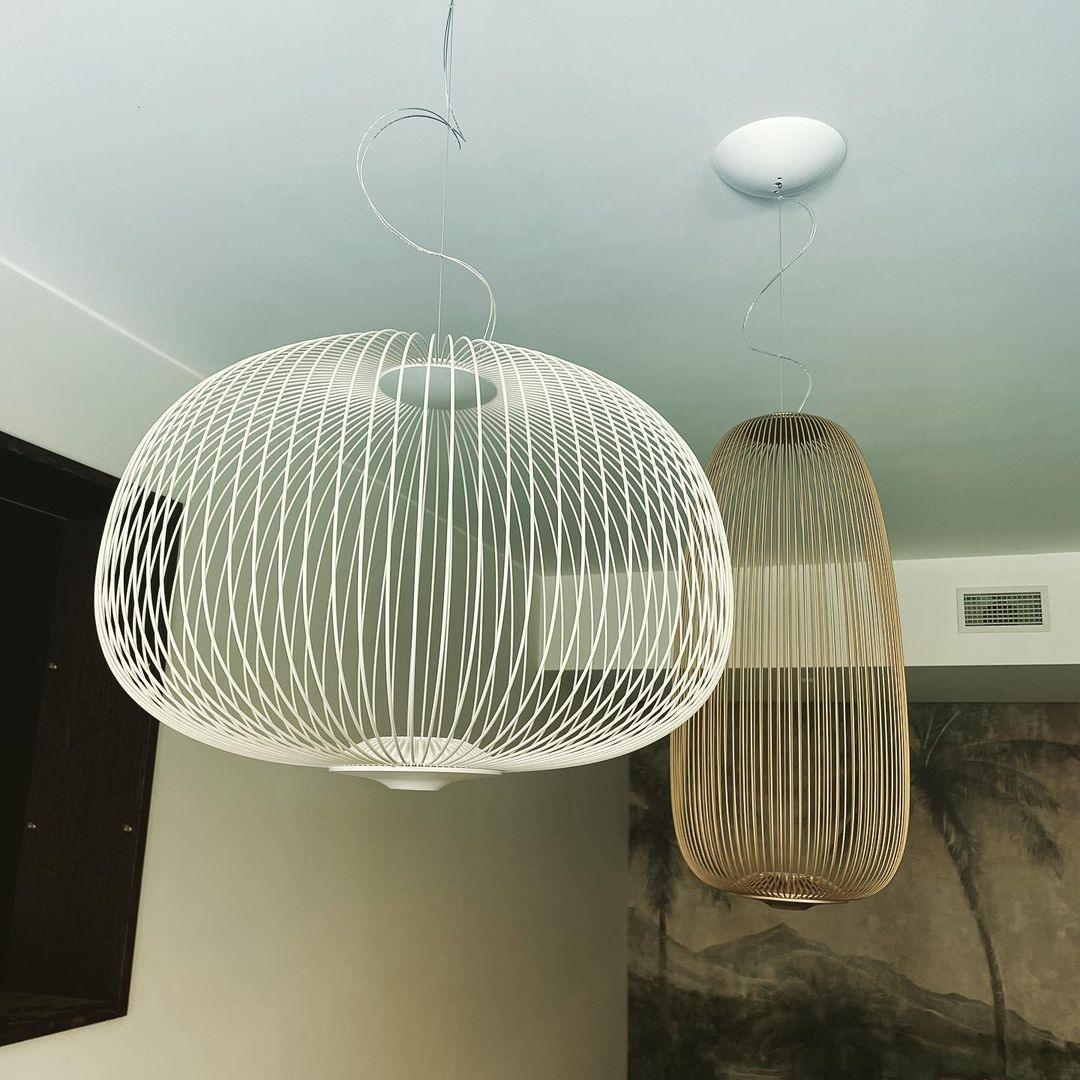 Lumio Lightweight Spokes Cage hanglamp
