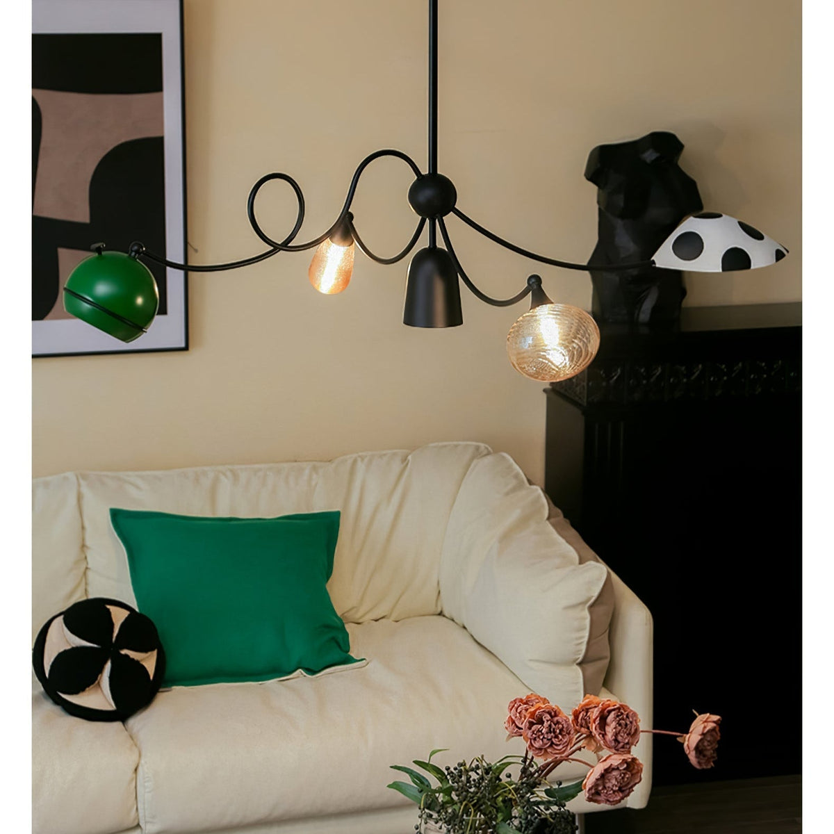 PlayfulGlass modulaire glas hanglamp
