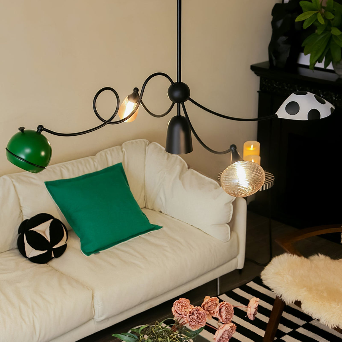 PlayfulGlass modulaire glas hanglamp