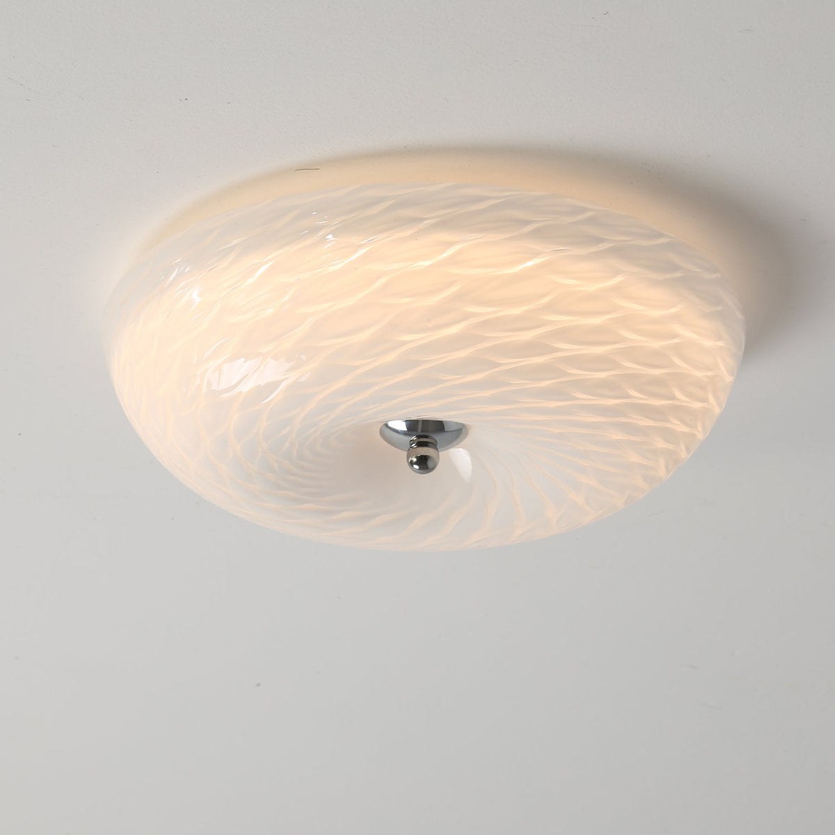Comarion Moderne minimalistische kunstglas plafondlamp van glas