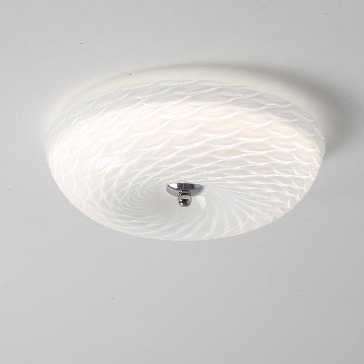 Comarion Moderne minimalistische kunstglas plafondlamp van glas