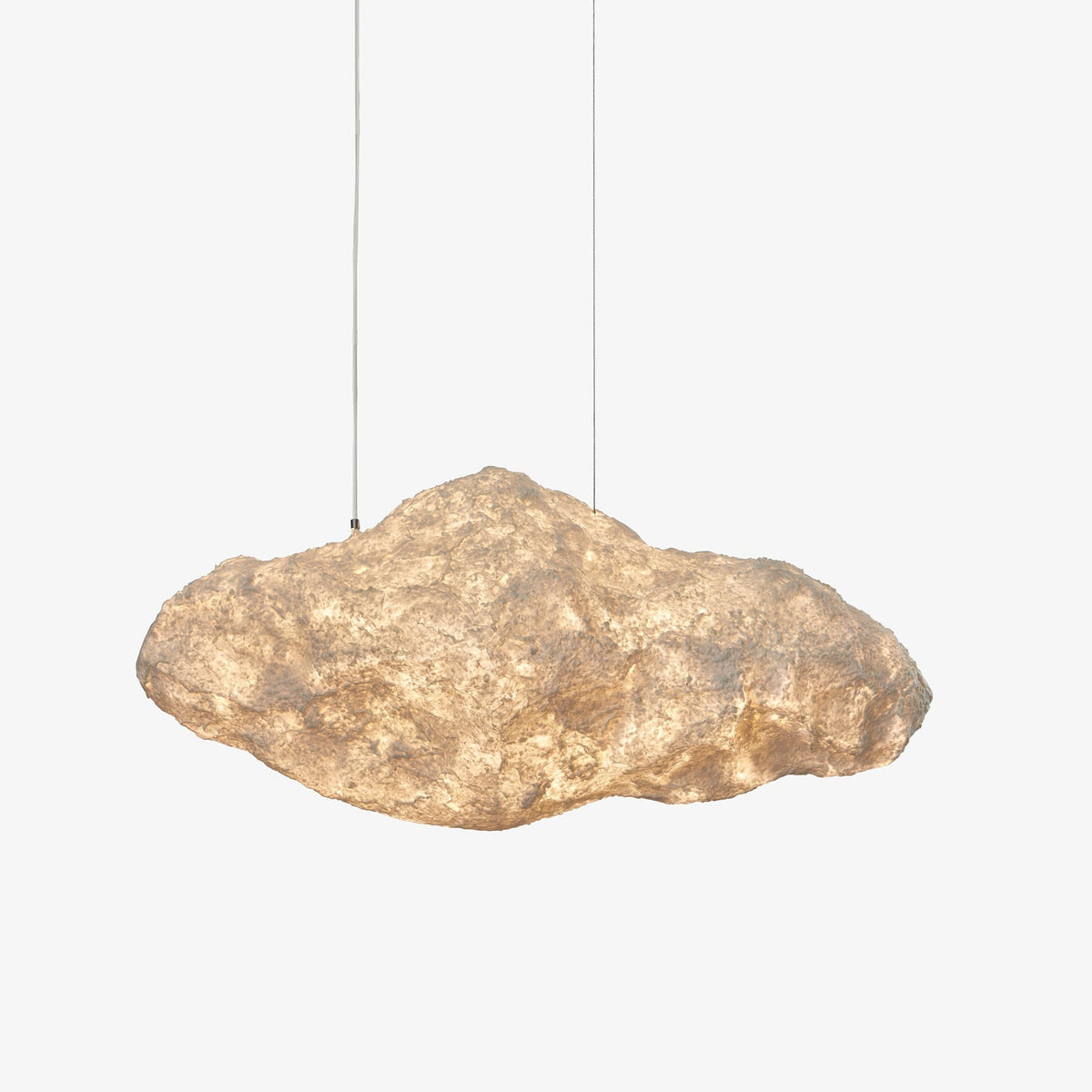 Elliros Textured Paper Pulp hanglamp