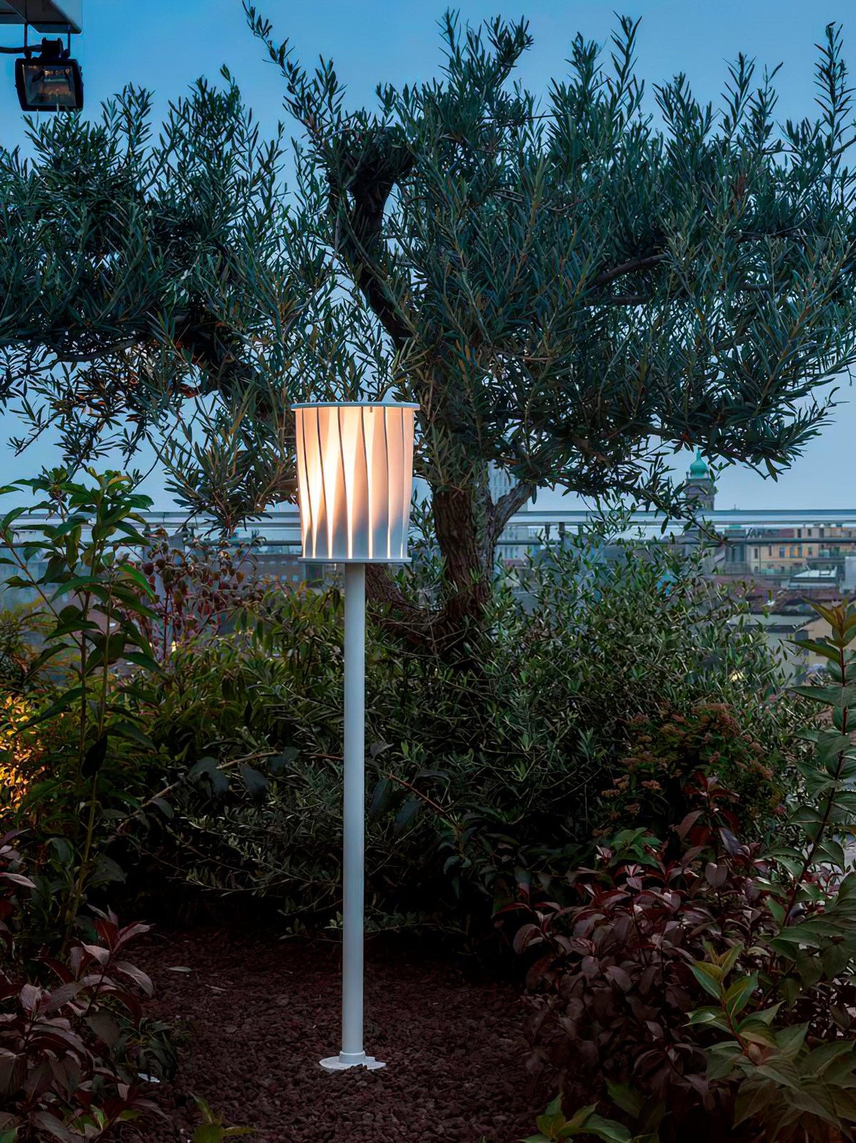 Flare Moderne buitenwandlamp van aluminium