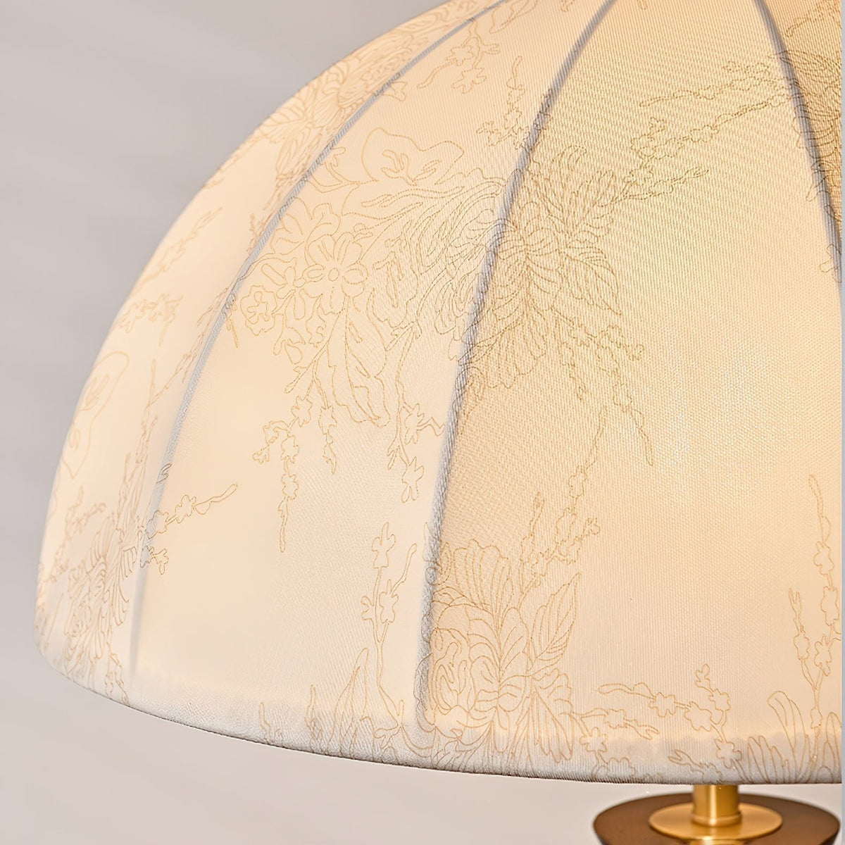 Syliora Vintage Hout vloerlamp