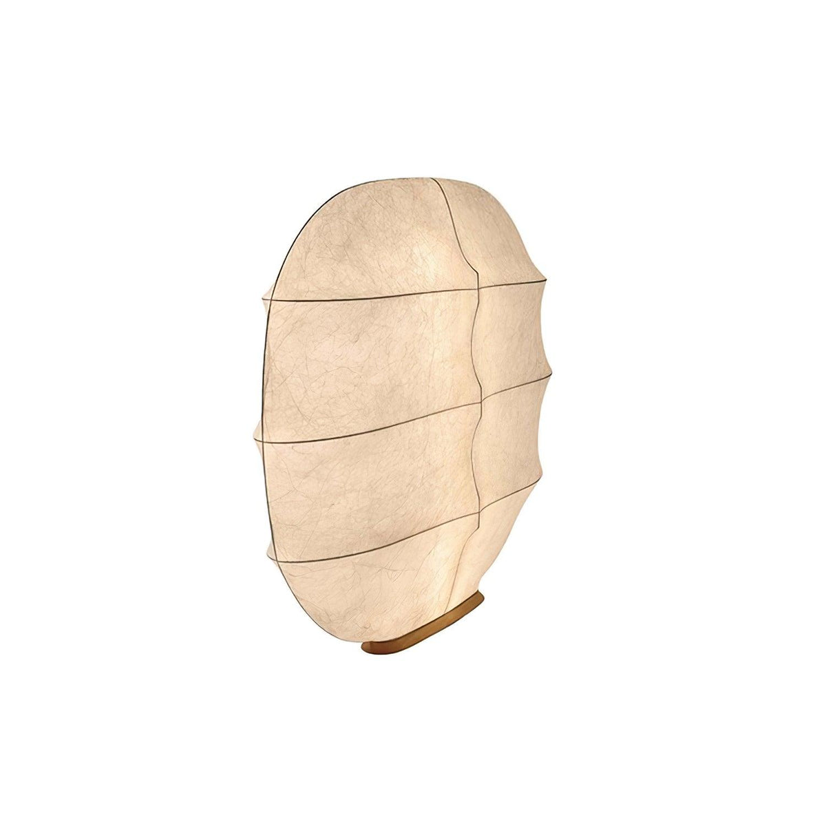 Lylaeos wandlamp met organische vorm in imitatie zijde