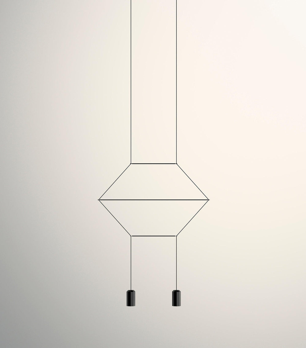 Lunarie hanglamp van acryl en plastic