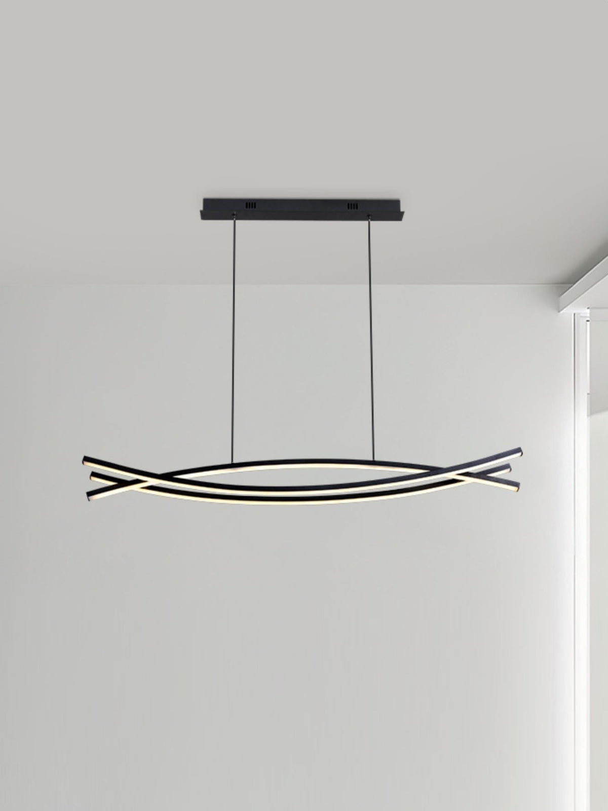 Curinis Moderne minimalistische kunst kroonluchter met LED