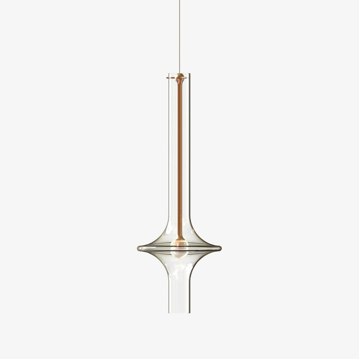 Sarenol glas industriële glamoureus hanglamp