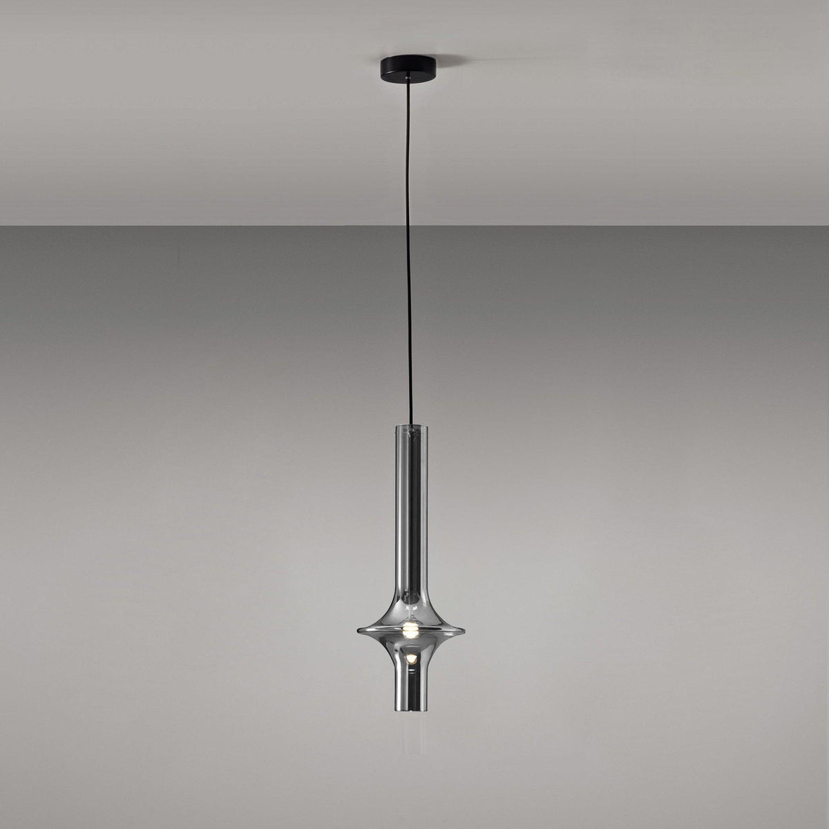 Sarenol glas industriële glamoureus hanglamp