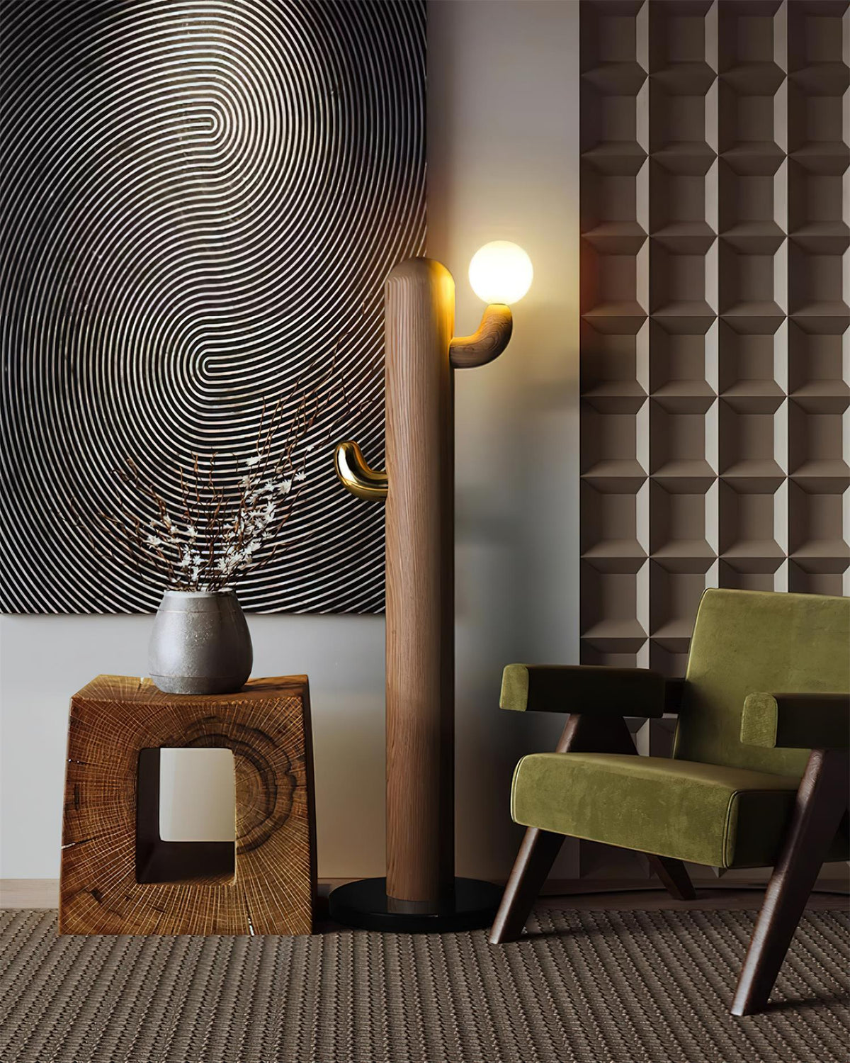 Caltus vloerlamp