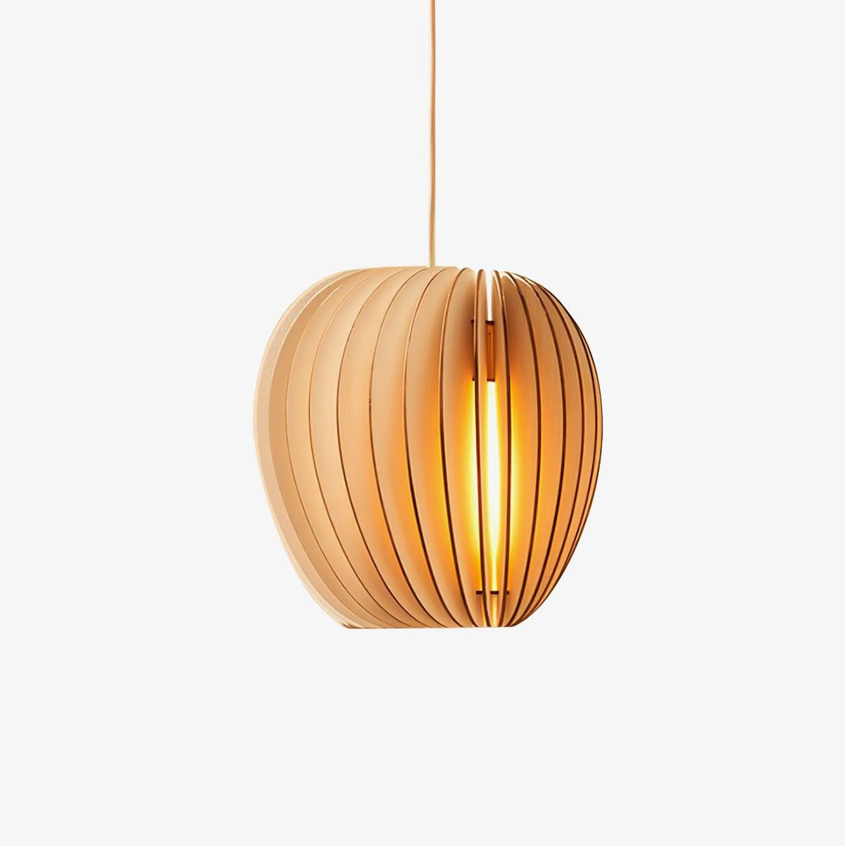 Jior elegantie uniek Orb Houten hanglamp