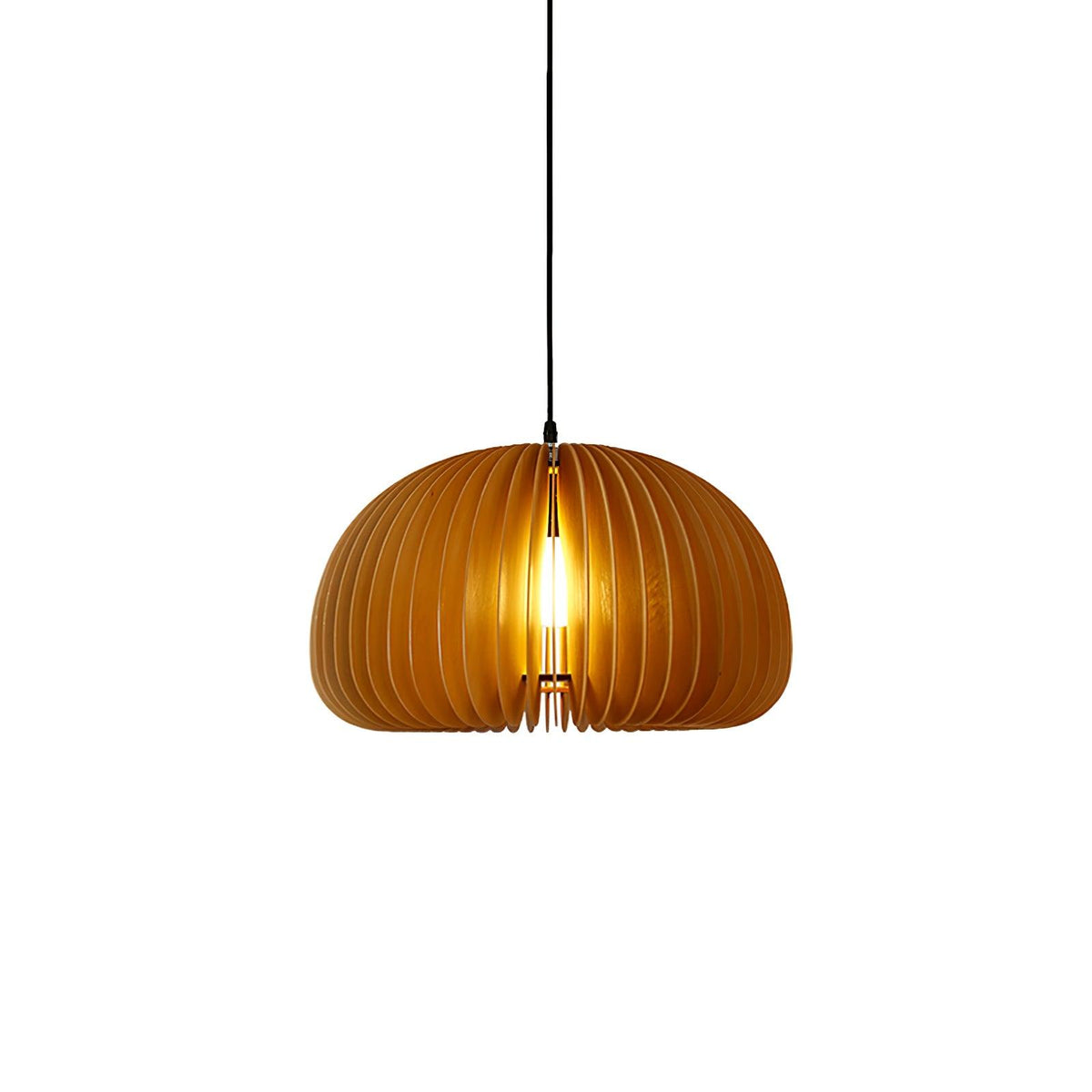Jior elegantie uniek Orb Houten hanglamp