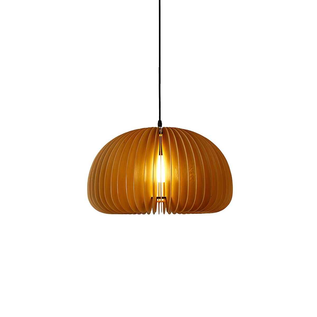 Jior elegantie uniek Orb Houten hanglamp