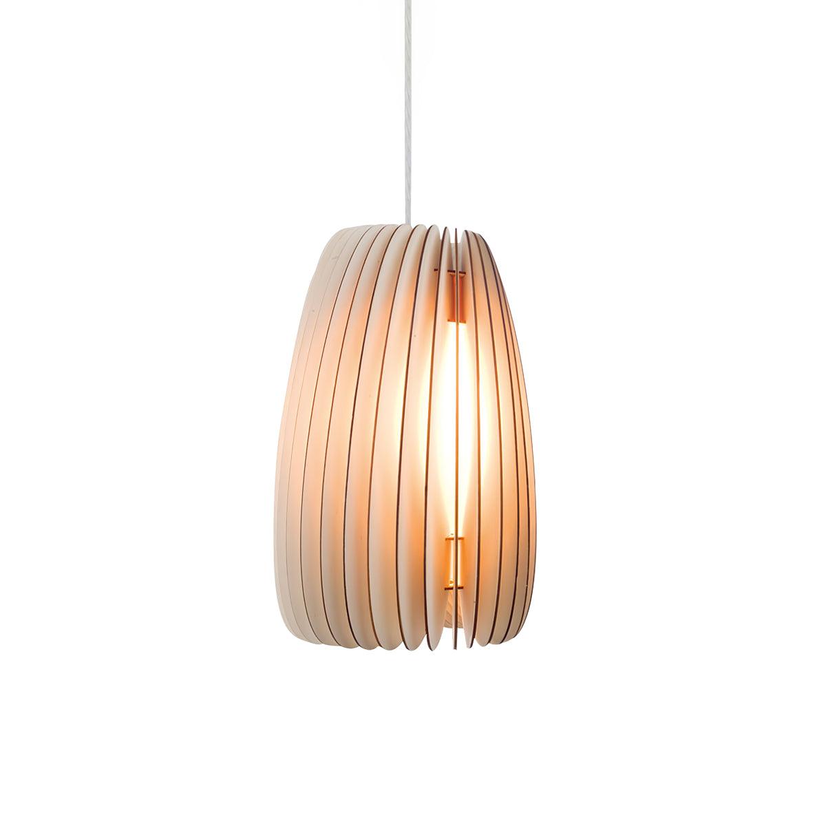 Jior elegantie uniek Orb Houten hanglamp