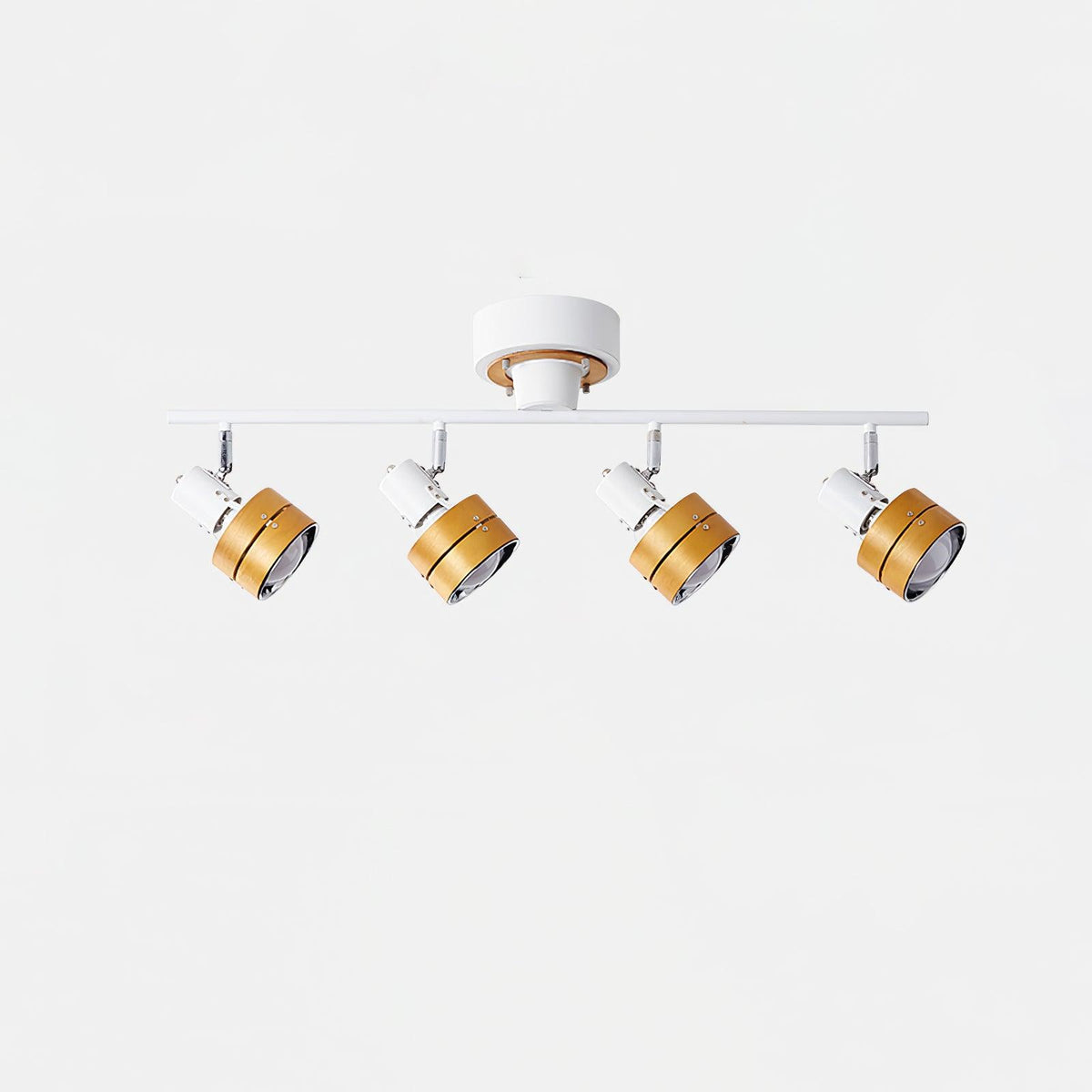 Elsorila elegantie aanpasbare spot plafondlamp van hout