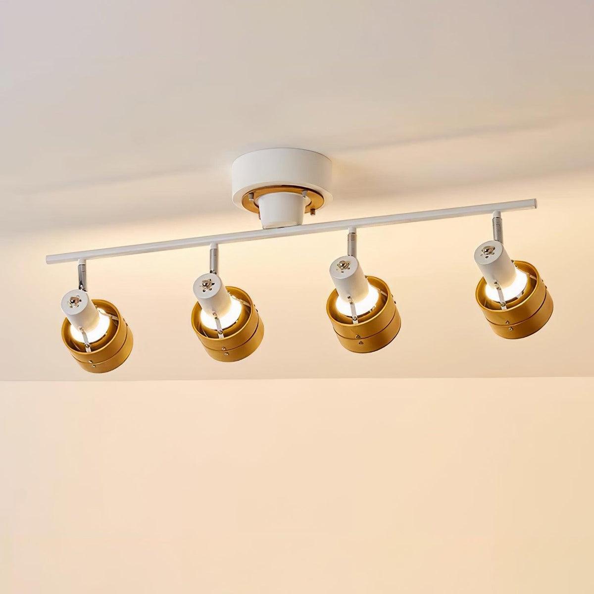 Elsorila elegantie aanpasbare spot plafondlamp van hout