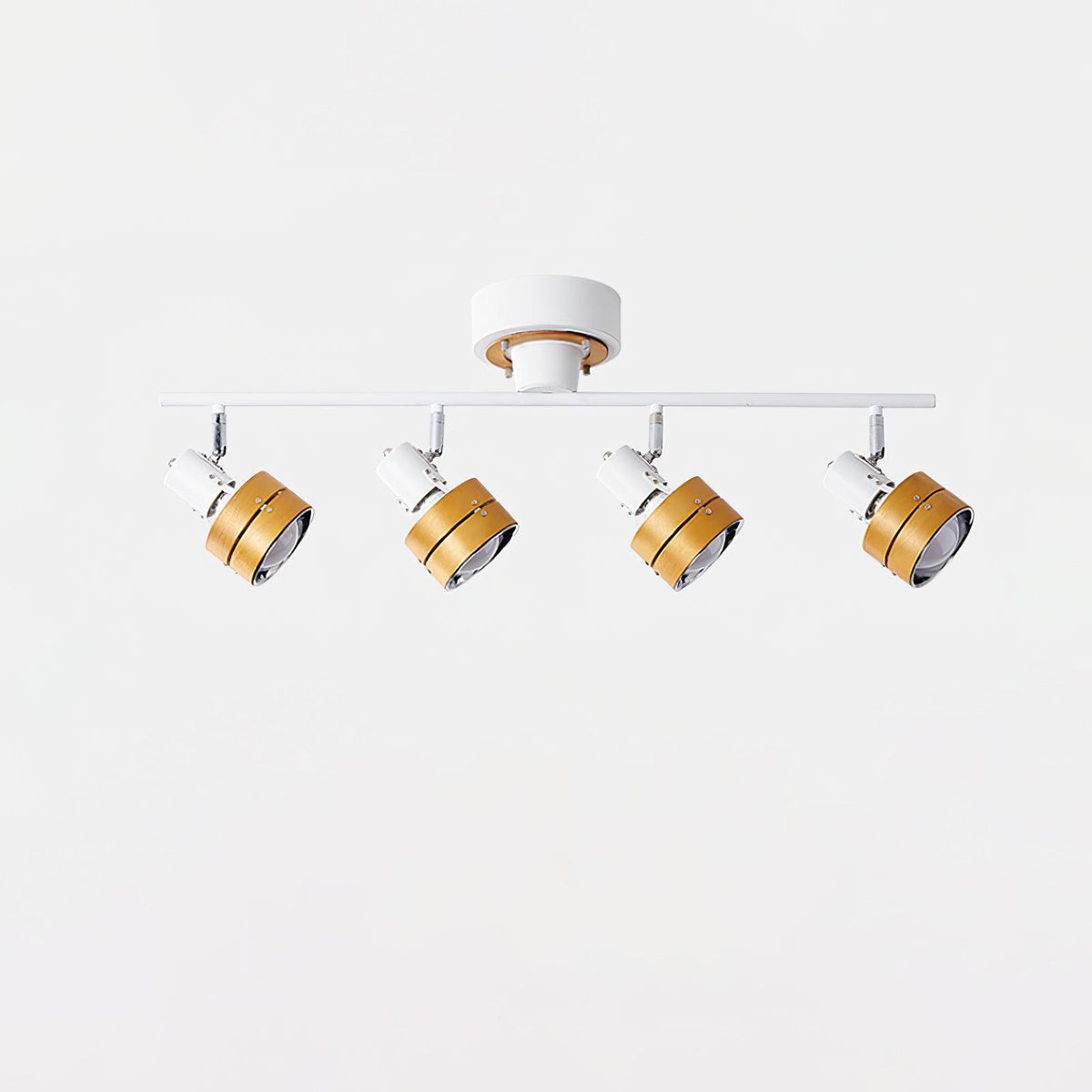 Elsorila elegantie aanpasbare spot plafondlamp van hout