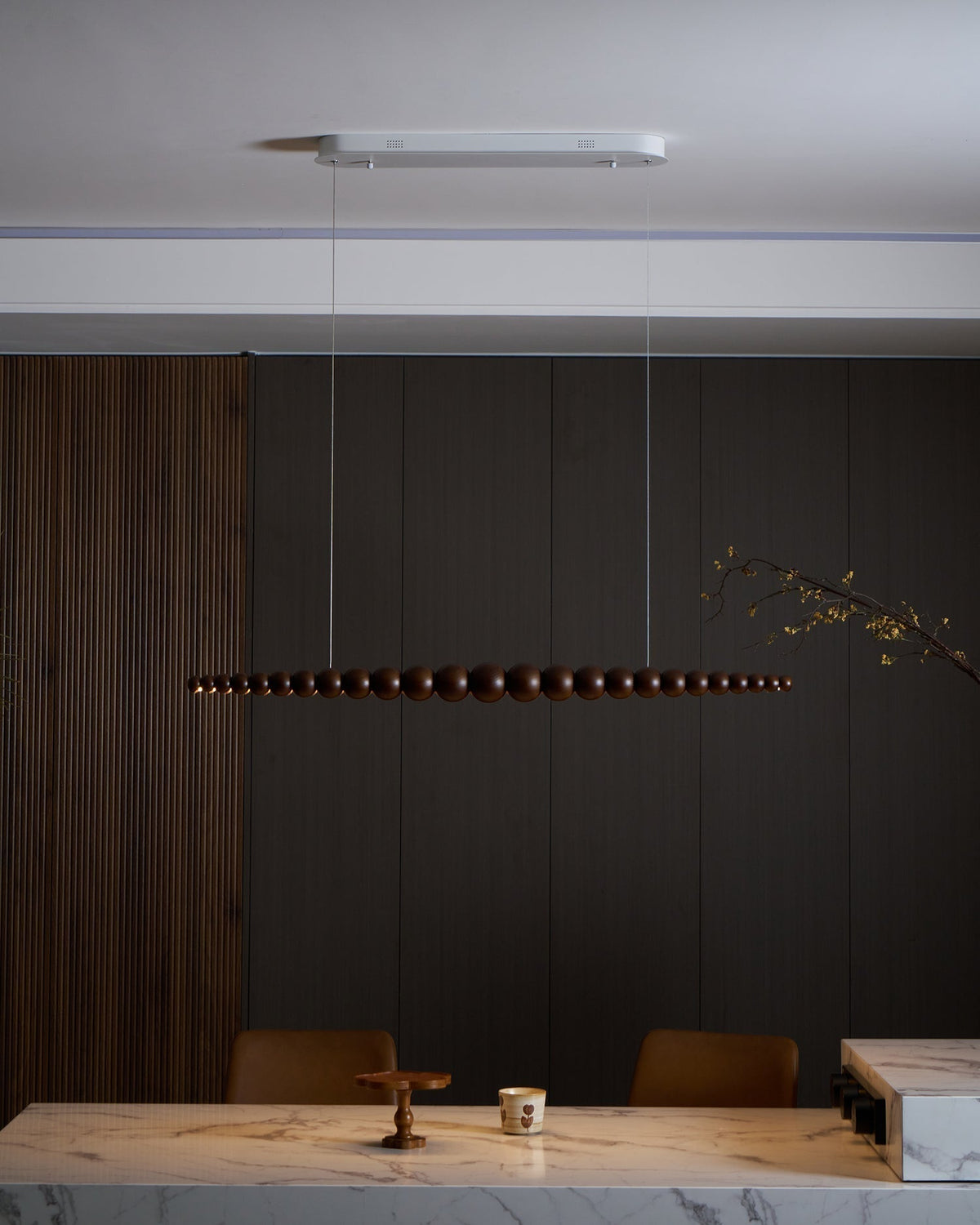 Orlanre houten minimalistische hanglamp