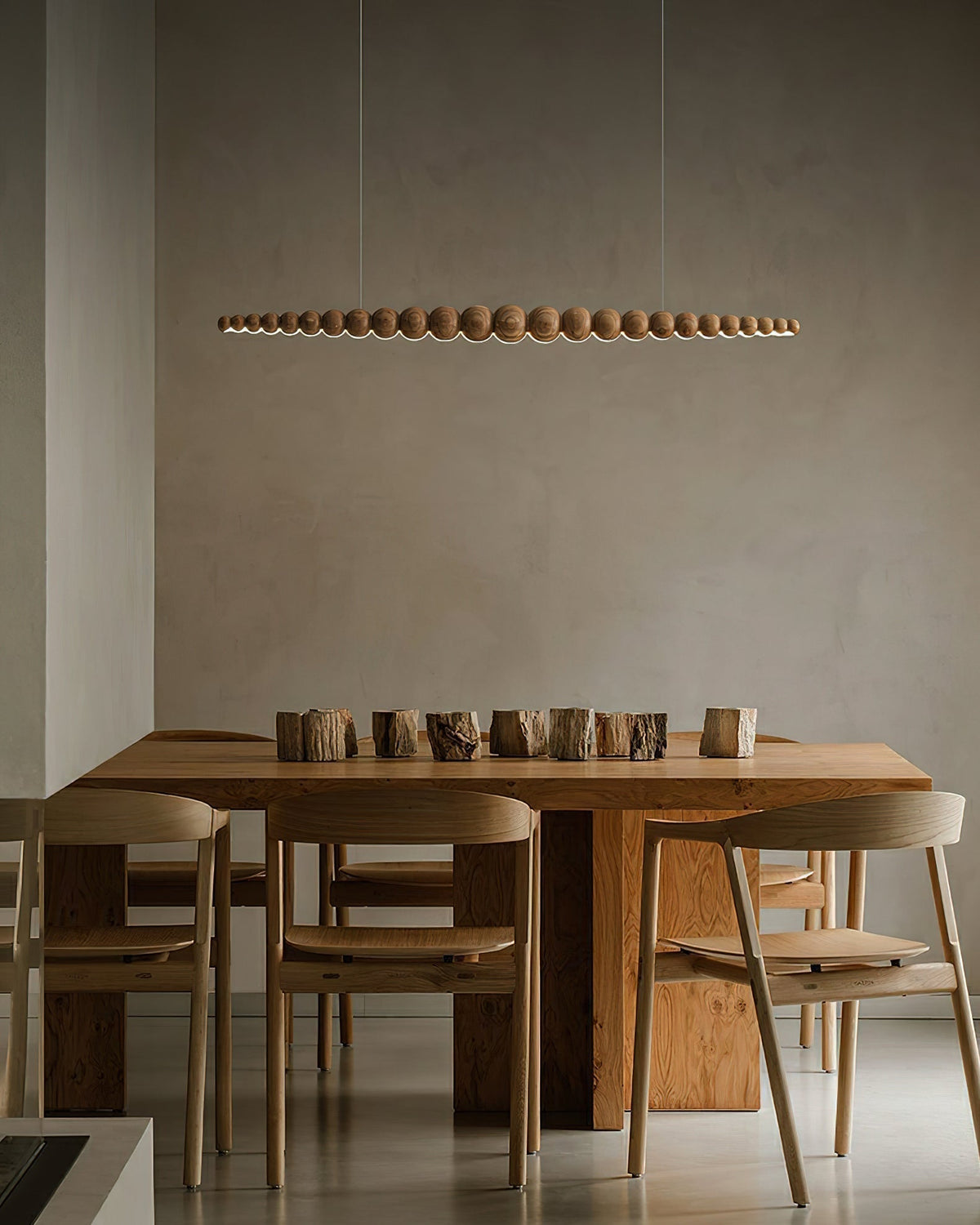 Orlanre houten minimalistische hanglamp