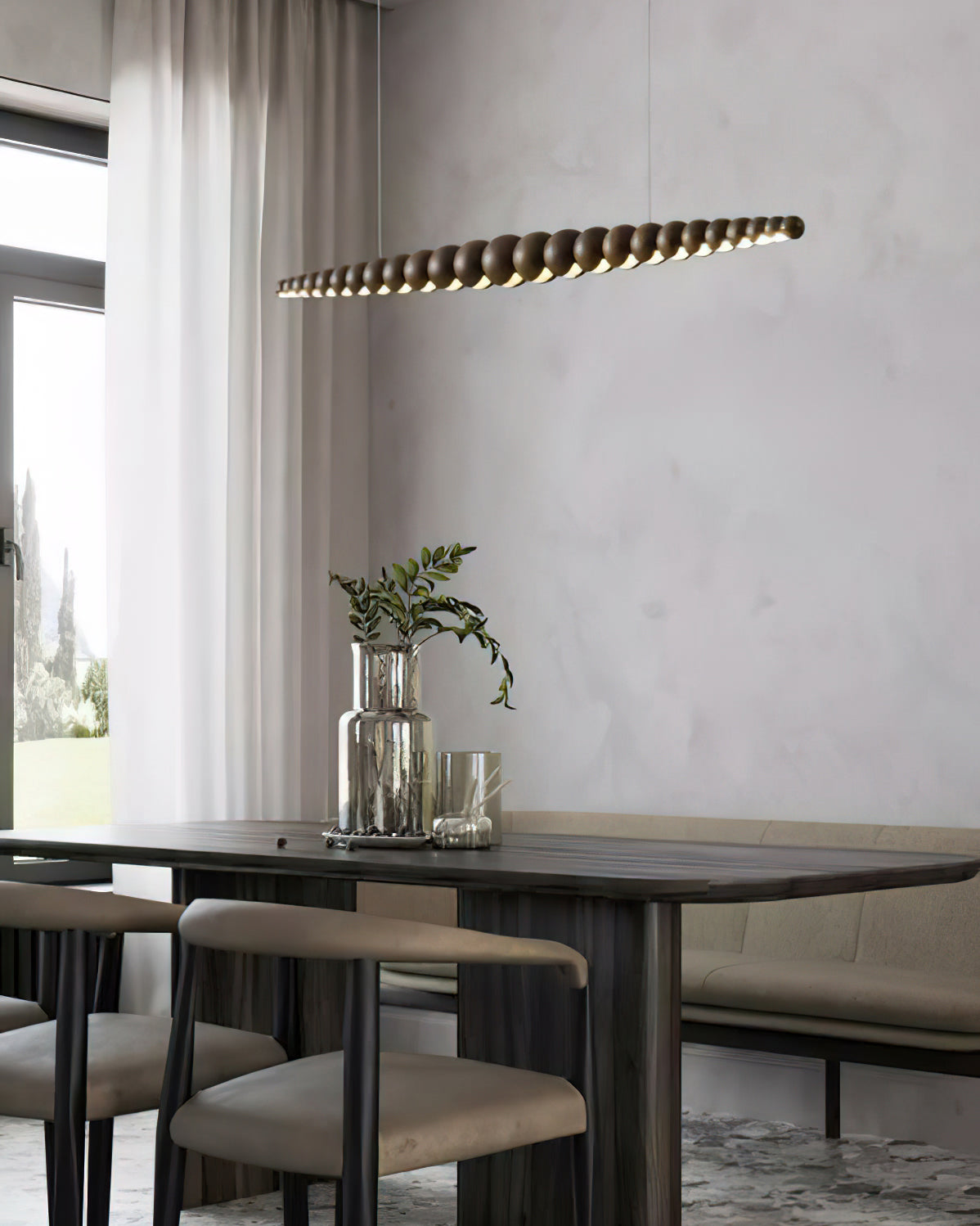 Orlanre houten minimalistische hanglamp