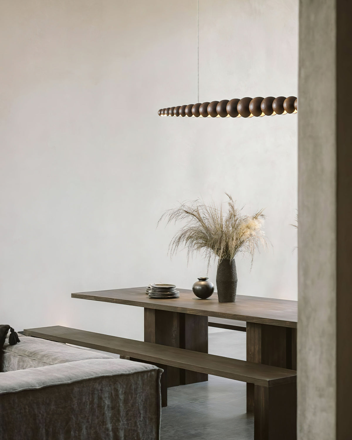 Orlanre houten minimalistische hanglamp