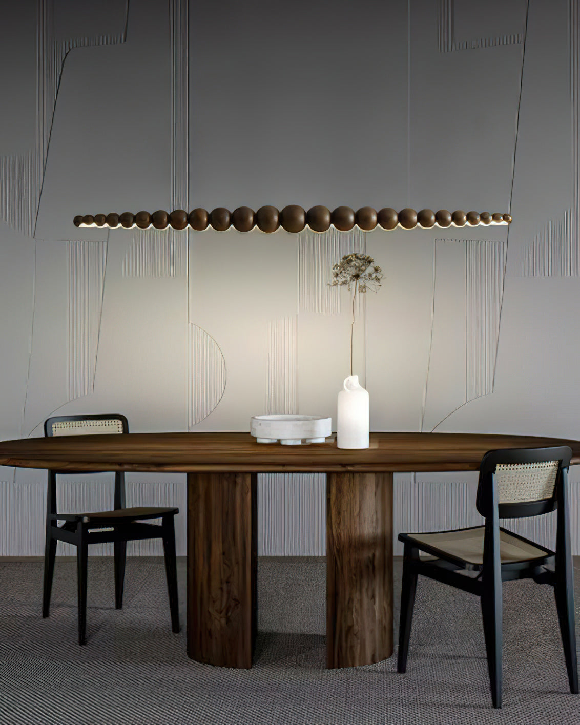 Orlanre houten minimalistische hanglamp