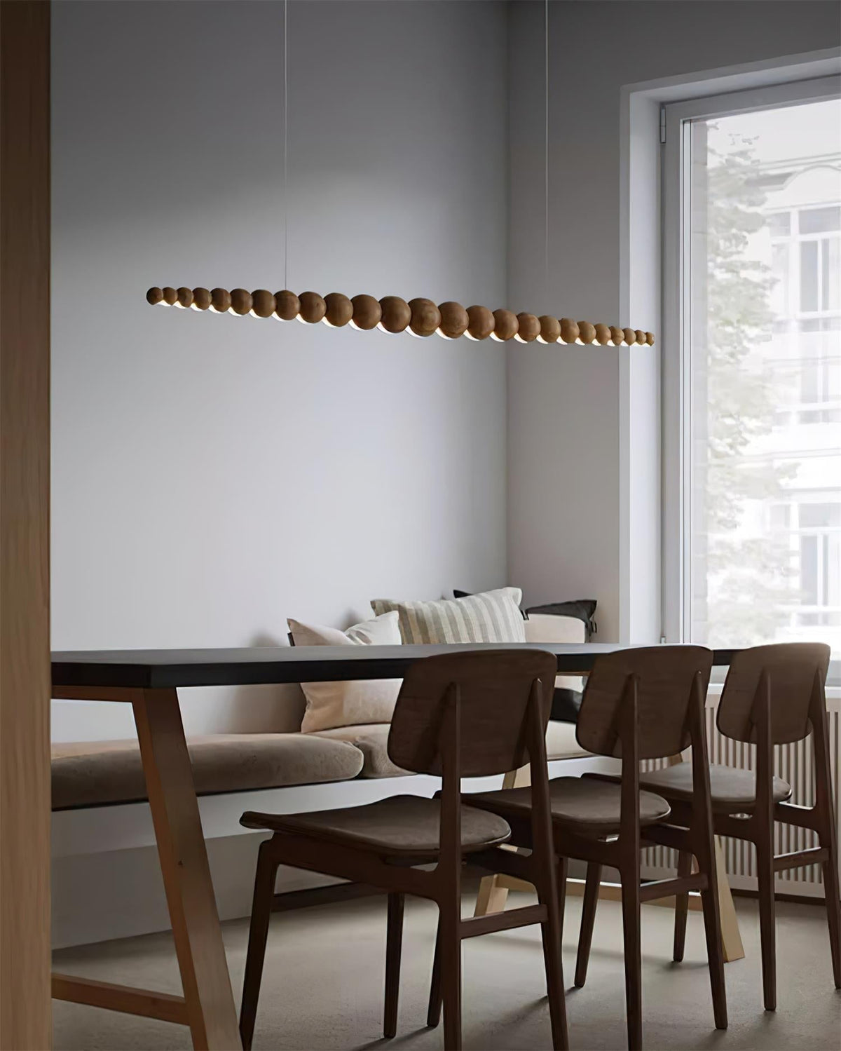 Orlanre houten minimalistische hanglamp