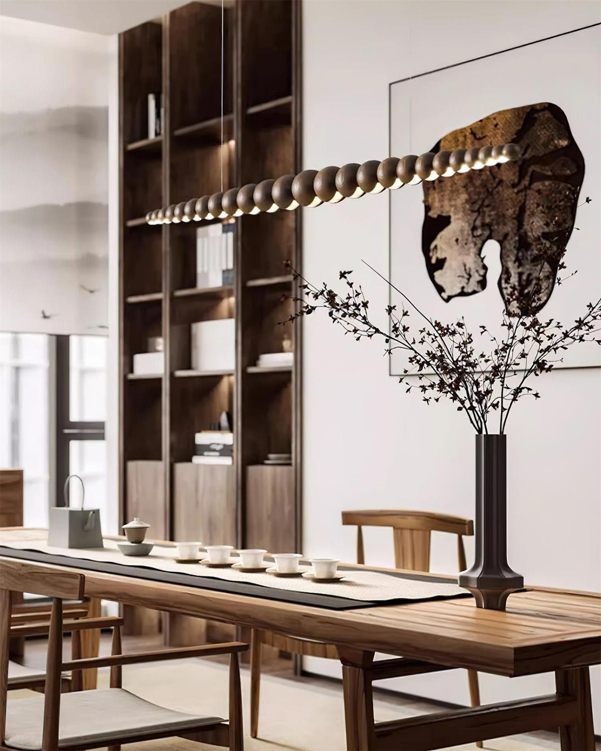 Orlanre houten minimalistische hanglamp