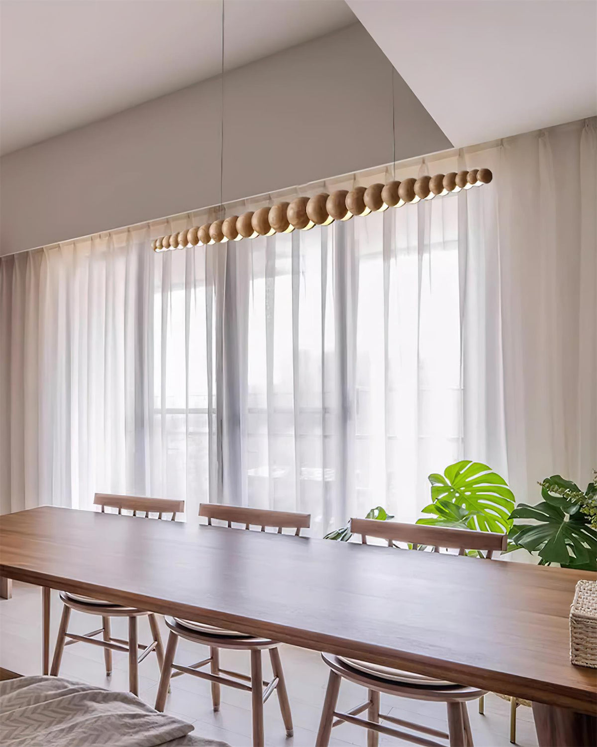 Orlanre houten minimalistische hanglamp