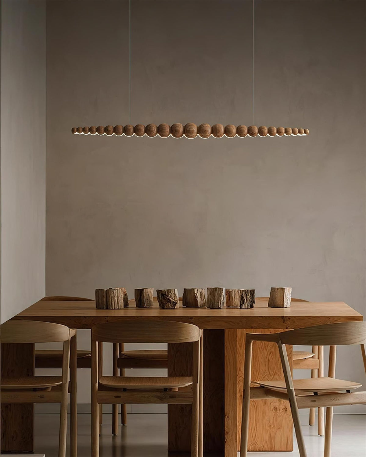 Orlanre houten minimalistische hanglamp