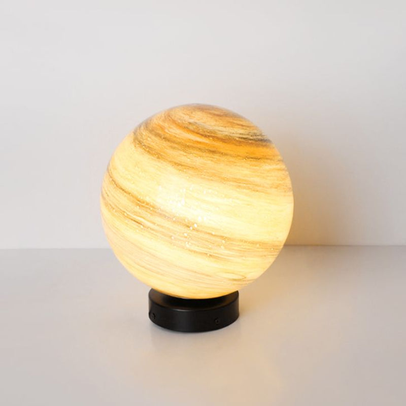 Elif Maanbol LED Zonne Energie Buitenlamp Geel/Blauw, Metaal/Glas, Vierkant