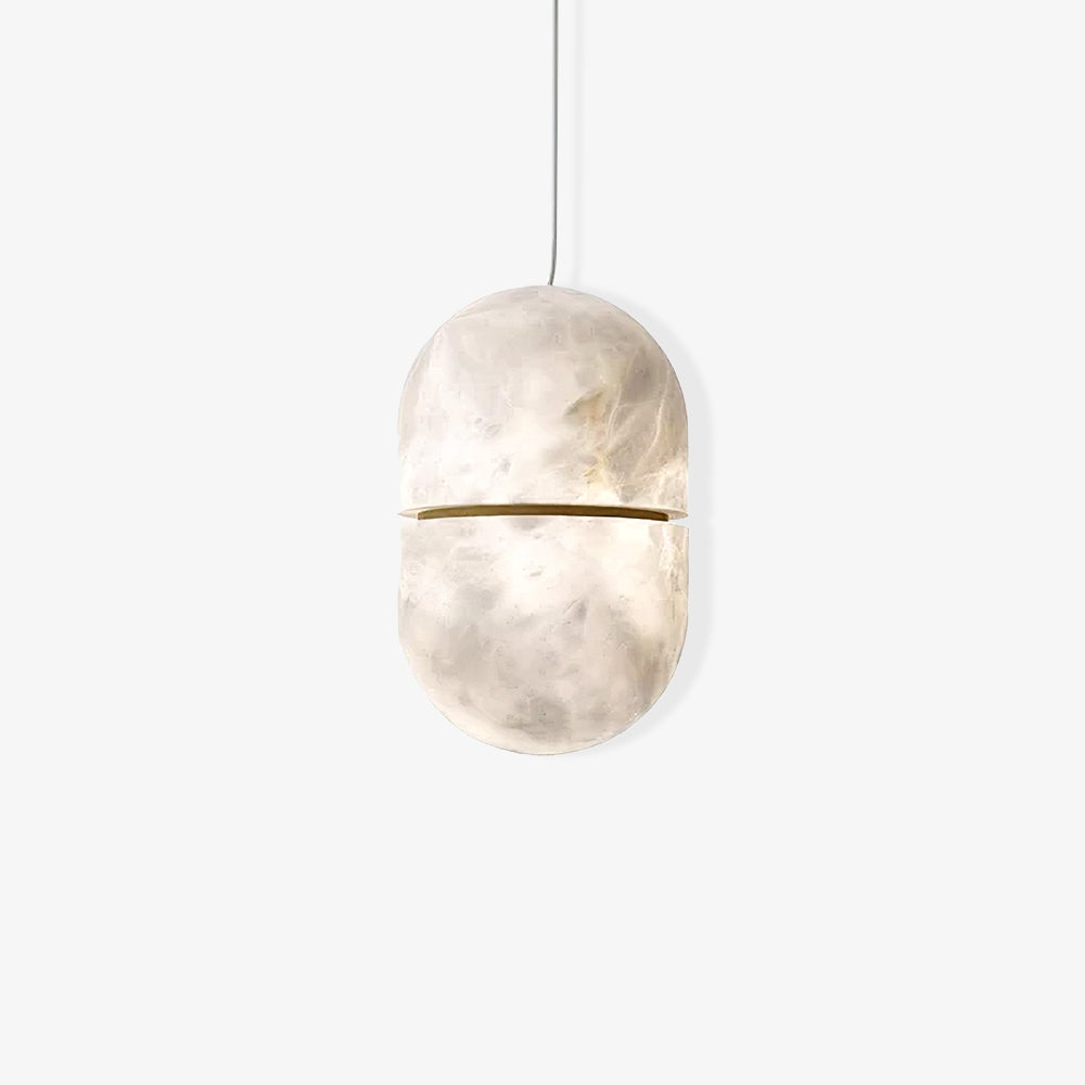Satatr albasten hanglamp Capsule-shaped