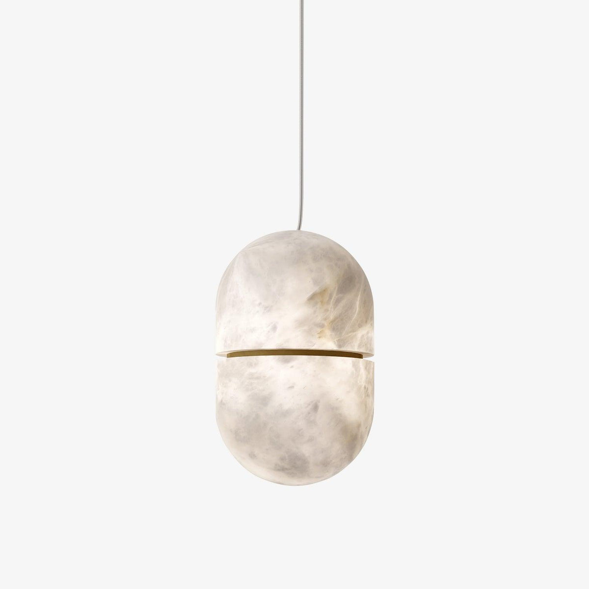 Satatr albasten hanglamp Capsule-shaped