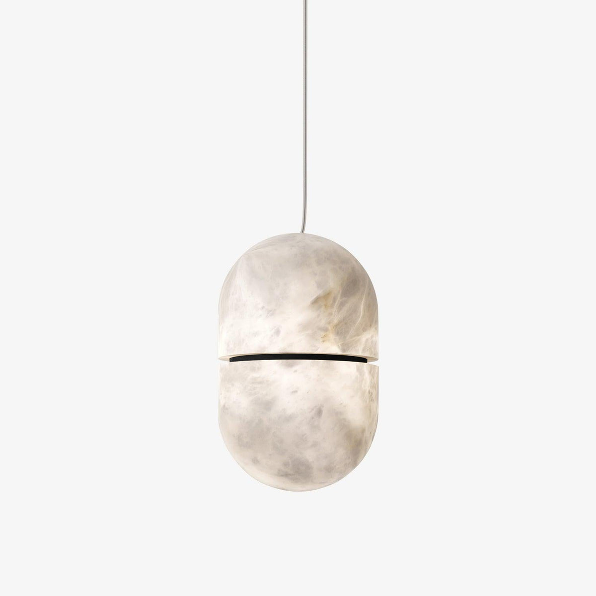Satatr albasten hanglamp Capsule-shaped