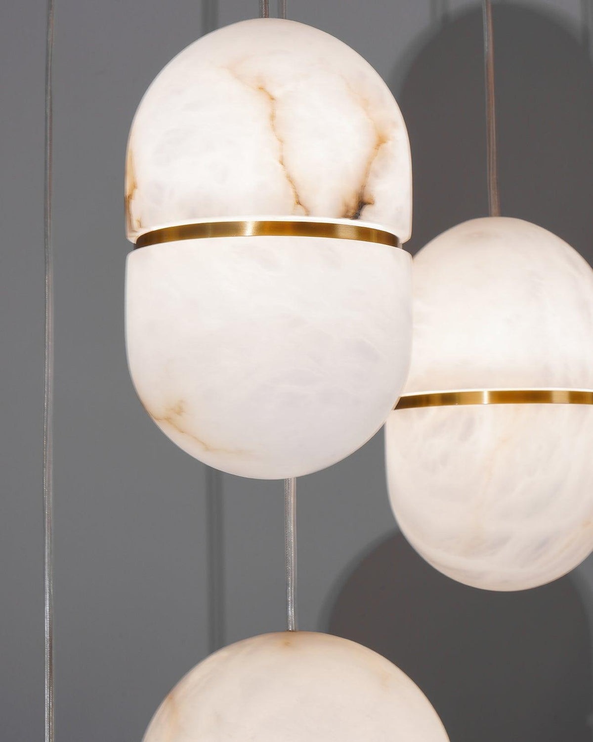 Satatr albasten hanglamp Capsule-shaped