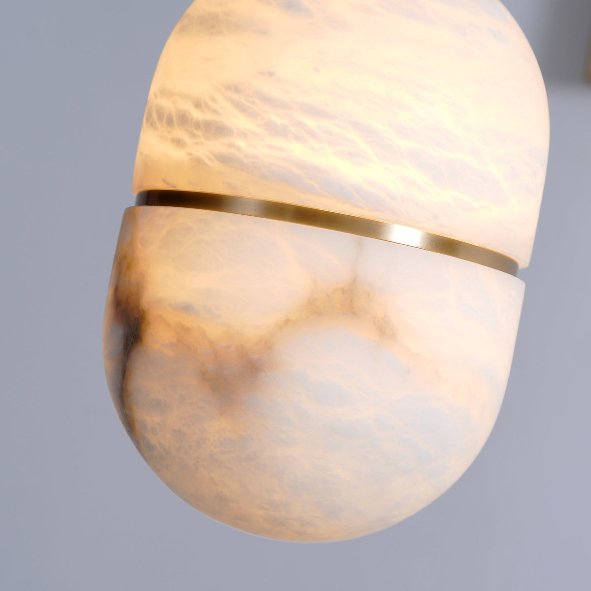 Satatr albasten hanglamp Capsule-shaped