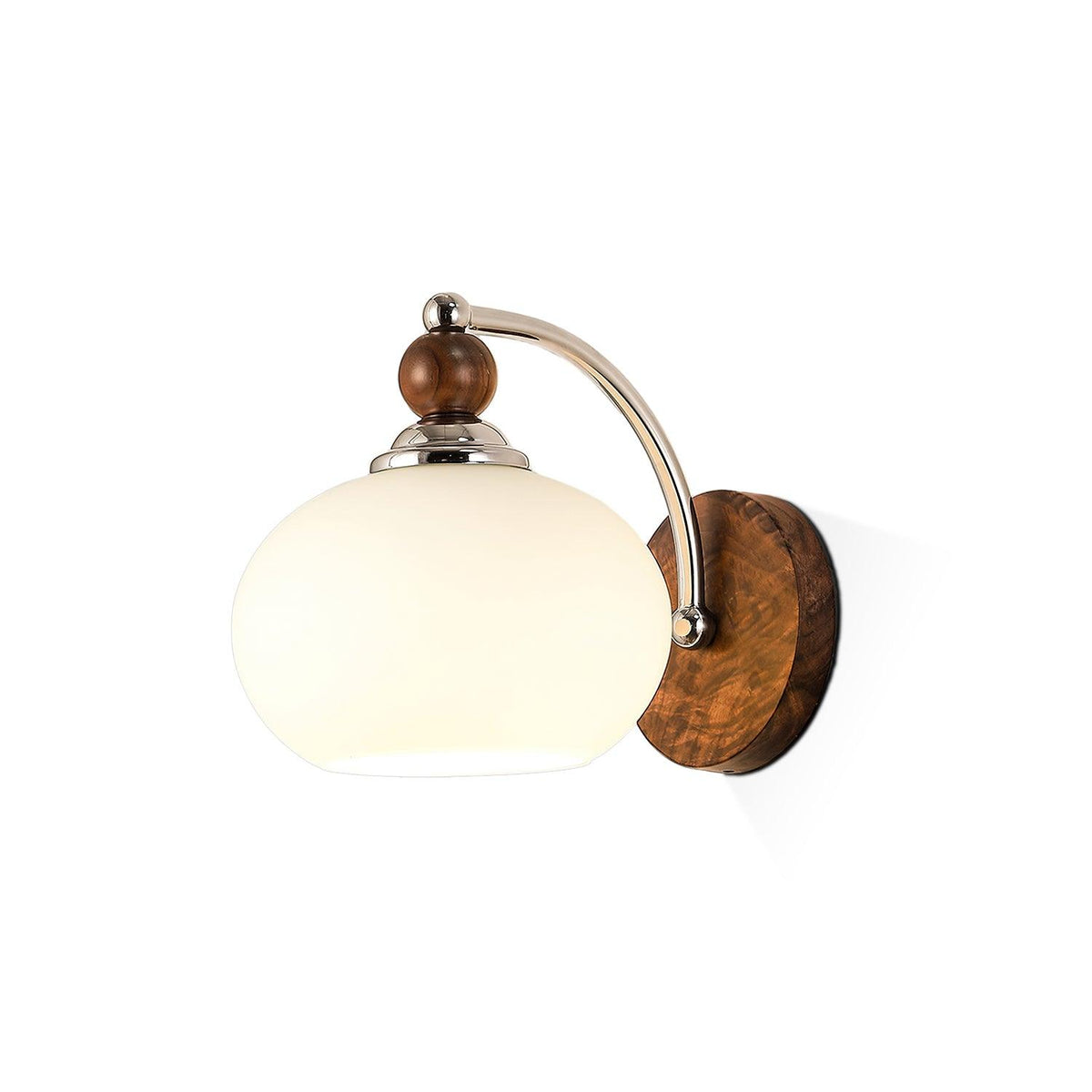 Vicare premium glazen wandlamp in Noordse kunststijl