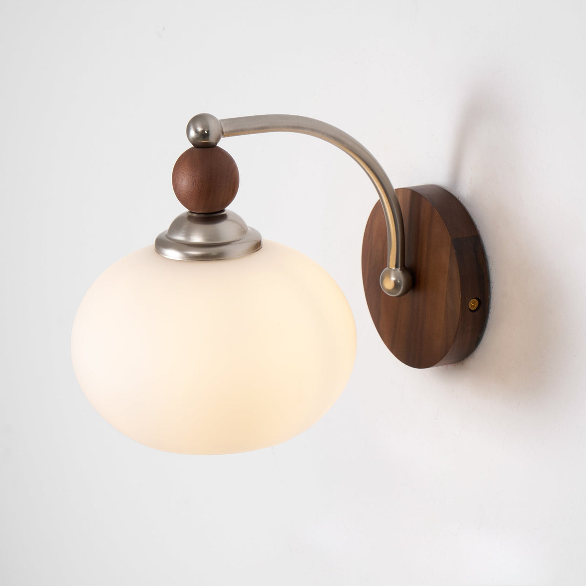 Vicare premium glazen wandlamp in Noordse kunststijl