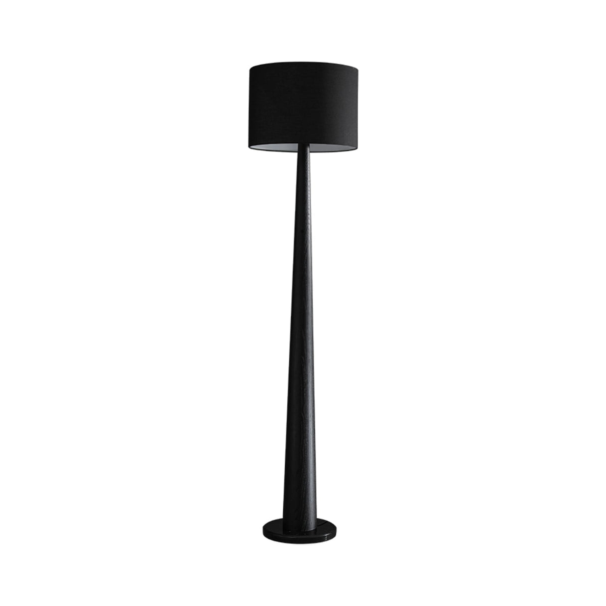 Ersilir Cylindrische houten vloerlamp