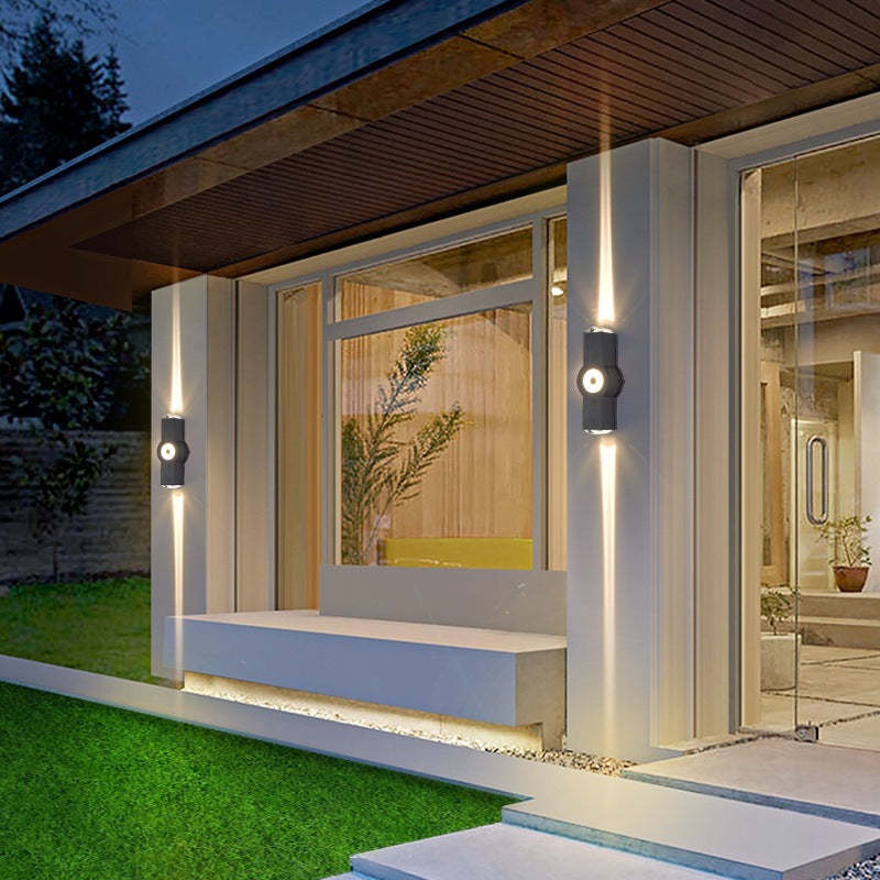 Orr Moderne Waterdichte Minimalistische Kruis Buiten Wandlamp Metaal Tuin/Gang