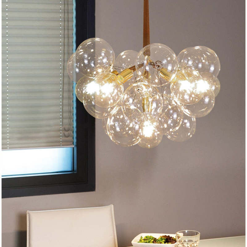 Valentina Hanglampen Transparante Bubbel Slaapkamer Woonkamer