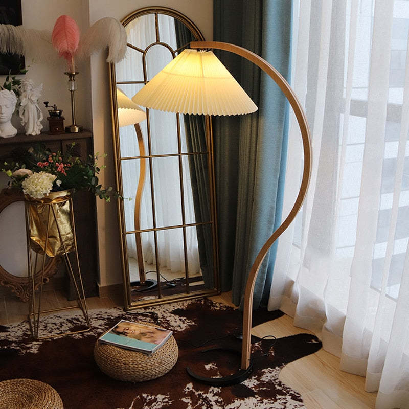 Ozawa Modern Minimalistisch Vloerlampen LED Wit Beige Koffie Slaapkamer