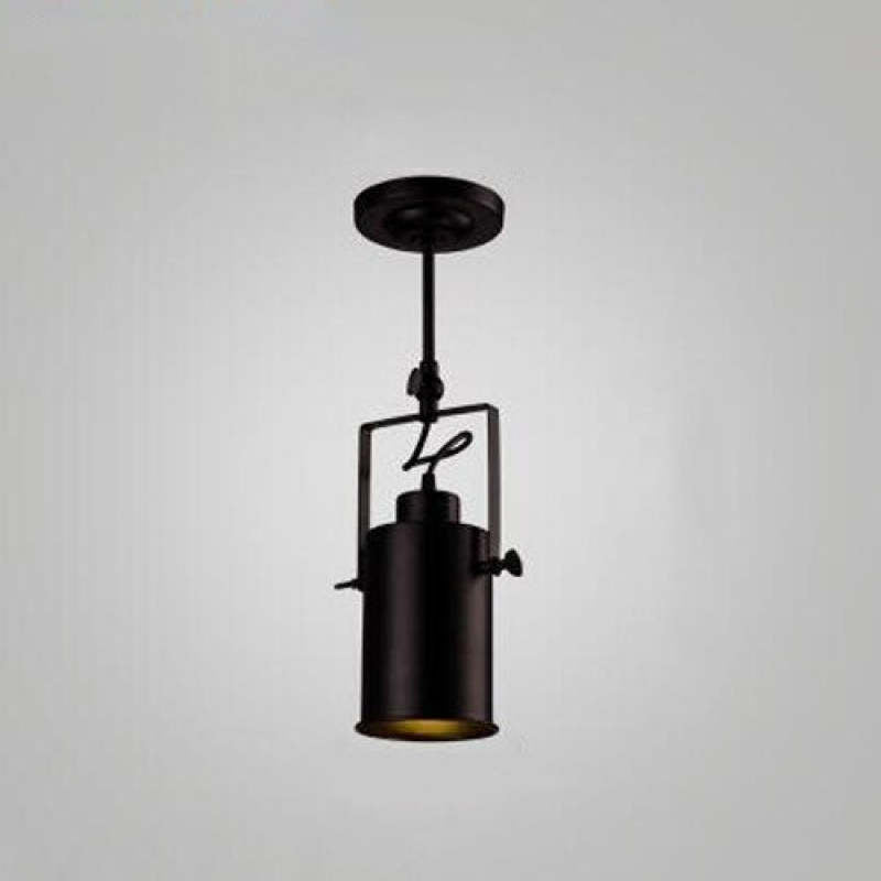 Alessio Vintage Verstelbare Semi-inbouwplafondlamp, Zwart Woonkamer
