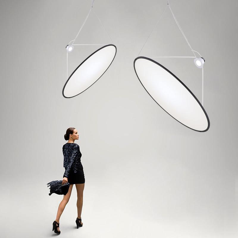 Brio staal Minimalistische hanglamp