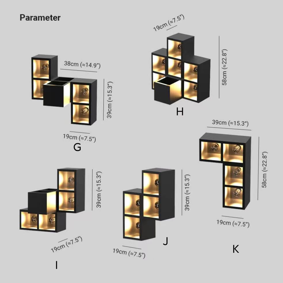 Orr Moderne Design Vierkant LED Wandlamp Metaal Zwart Buiten