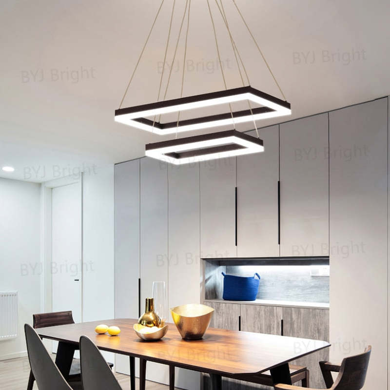 Bouvet Design LED Hanglampen Zwart Wit Metaal Eetkamer Slaapkamer
