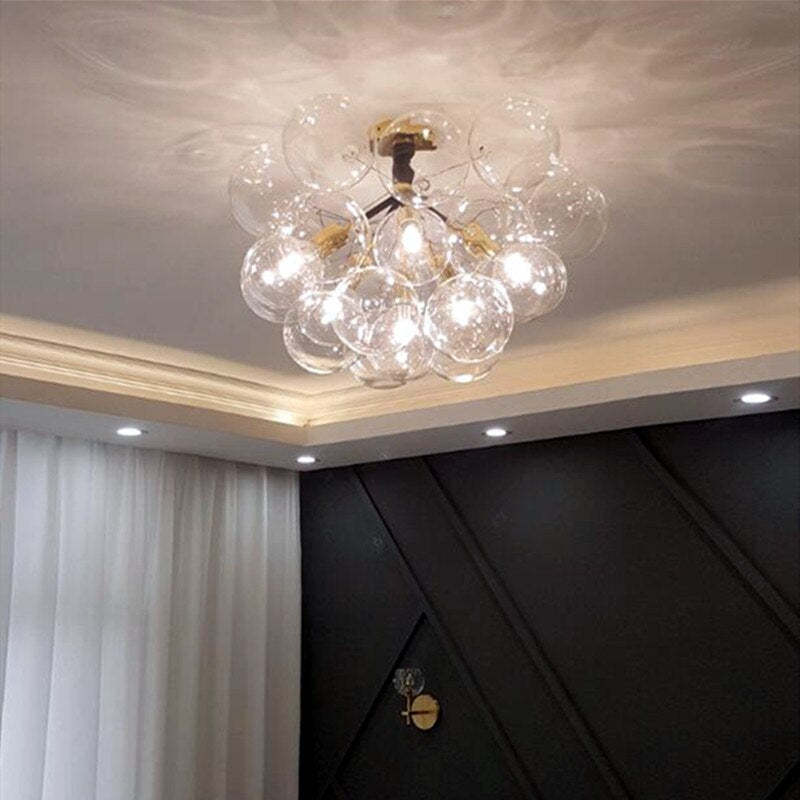 Valentina Hanglampen Transparante Bubbel Slaapkamer Woonkamer