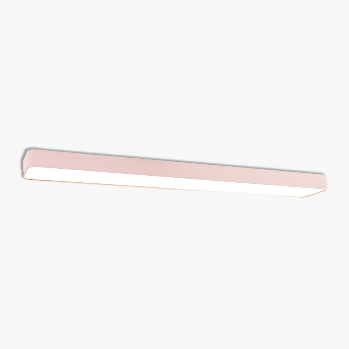 Edge Moderne Design LED Plafondlamp Wit/Roze Kinder/Slaapkamer Metaal&Acryl