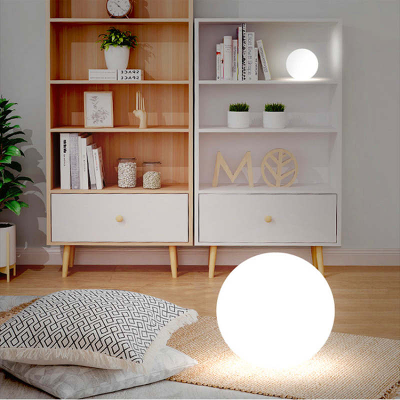 Valentina Moderne Buitenverlichting Globe LED Buiten Vloerlamp Acryl Tuin/Slaapkamer